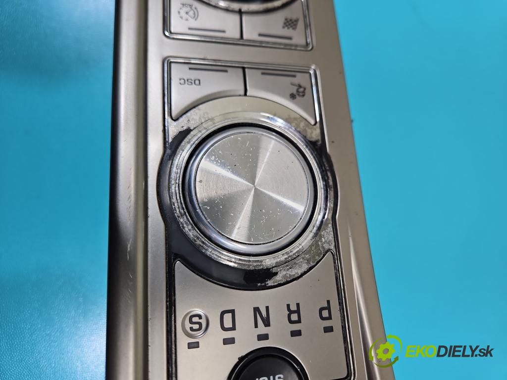 Jaguar XF I X250 2007-2015 5.0 V8 automatic 283 kW 5000 cm3 4- Páka: Změny: stupeň,rýchlosť 9X23-7E453-BB (Rýchlostná páka (kulisa))