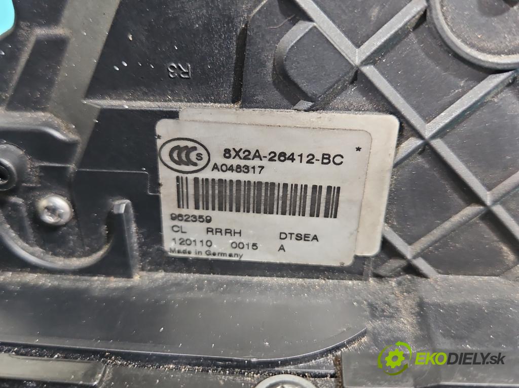 Jaguar XF I X250 2007-2015 5.0 V8 automatic 283 kW 5000 cm3 4- zámek zadní pravý 8X2A-26412-BC