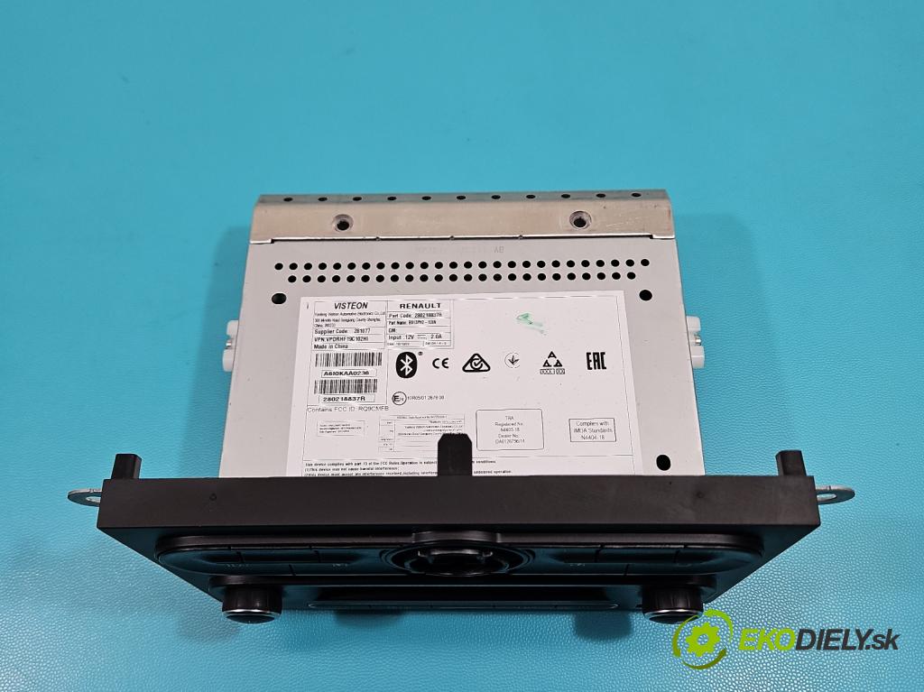 Renault Twingo III 2014-2024 0.0 82 HP automatic 60 kW  5- Radio originál 280218837R