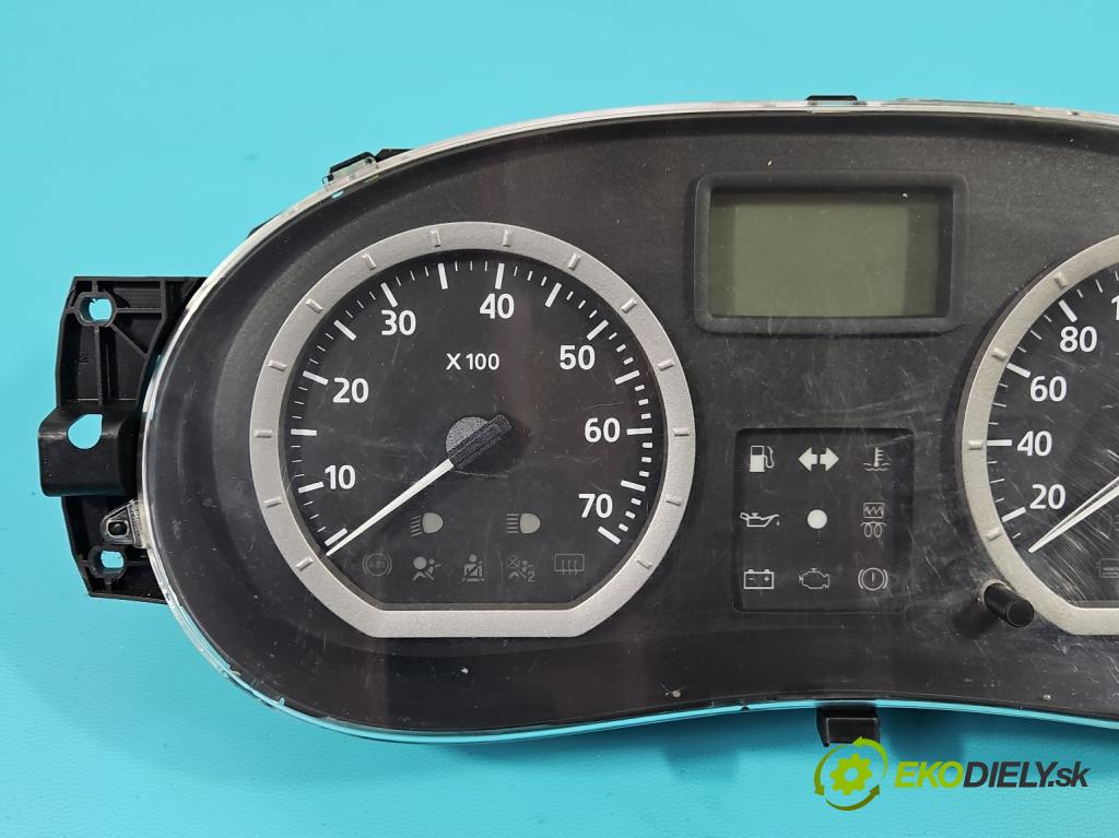 Dacia Logan I 2005-2014 1.5 dci 68 HP manual 50 kW 1461 cm3 5- prístrojovka/ budíky 8200752820 (Prístrojová doska)