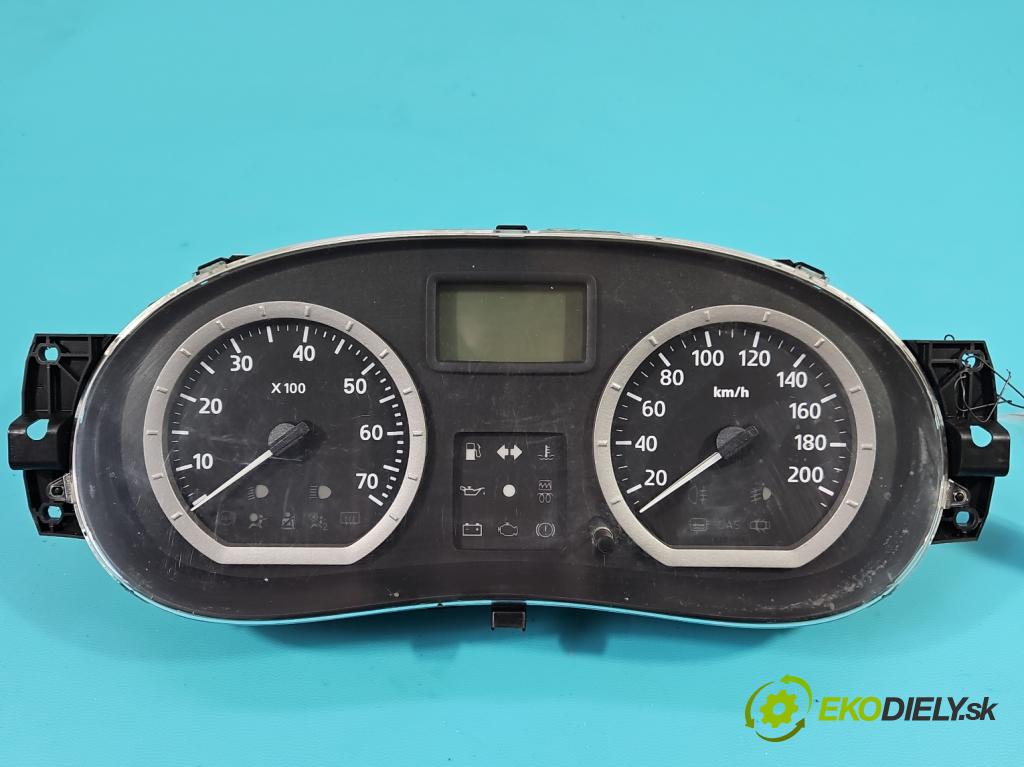 Dacia Logan I 2005-2014 1.5 dci 68 HP manual 50 kW 1461 cm3 5- prístrojovka/ budíky 8200752820 (Prístrojová doska)