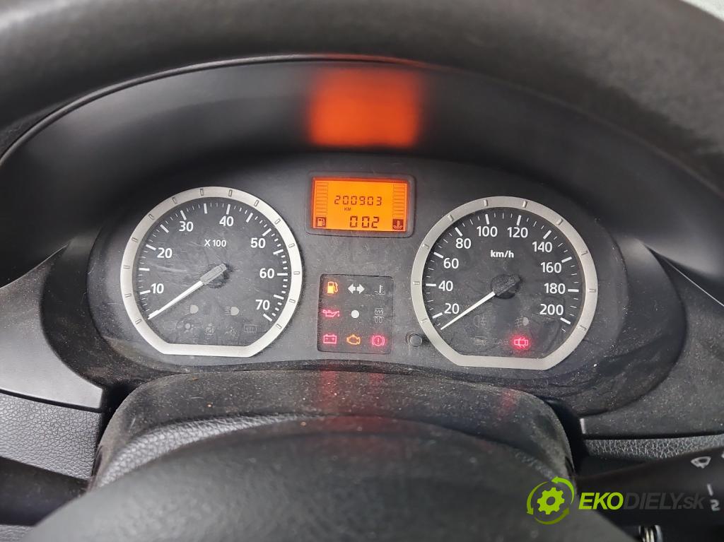 Dacia Logan I 2005-2014 1.5 dci 68 HP manual 50 kW 1461 cm3 5- prístrojovka/ budíky 8200752820 (Prístrojová doska)