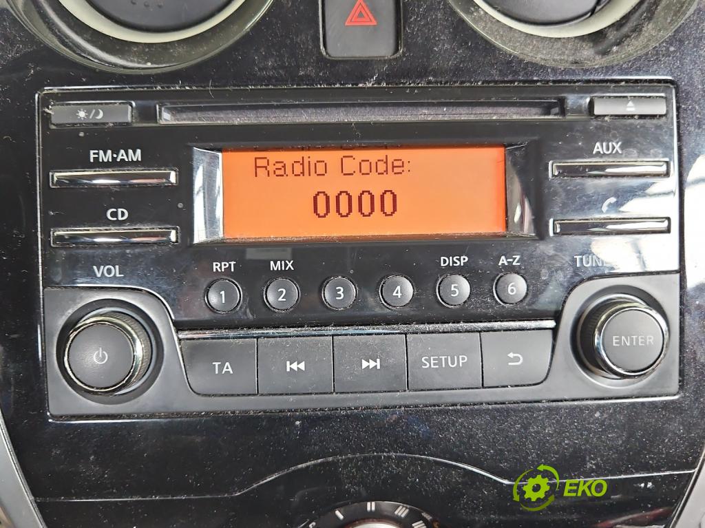 Nissan Note II 2012-2016 1.2 16V 80 HP manual 59 kW 1198 cm3 5- Radio originál 281853VV1A