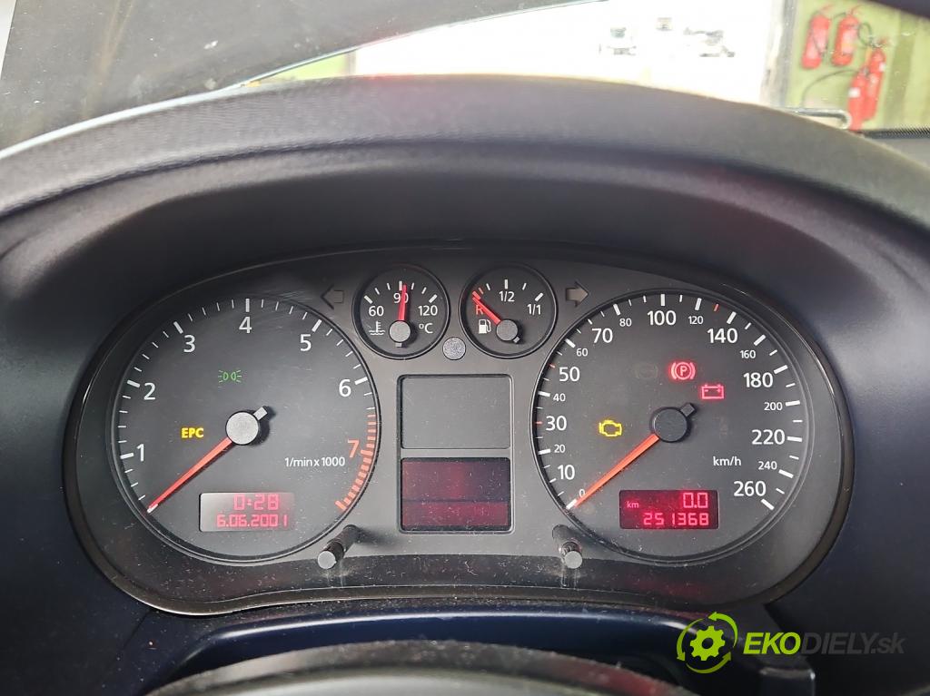 Audi A3 8L 1996-2003 1.6 SR 102 HP manual 75 kW 1595 cm3 3- prístrojovka/ budíky 8L0920900N (Prístrojová doska)