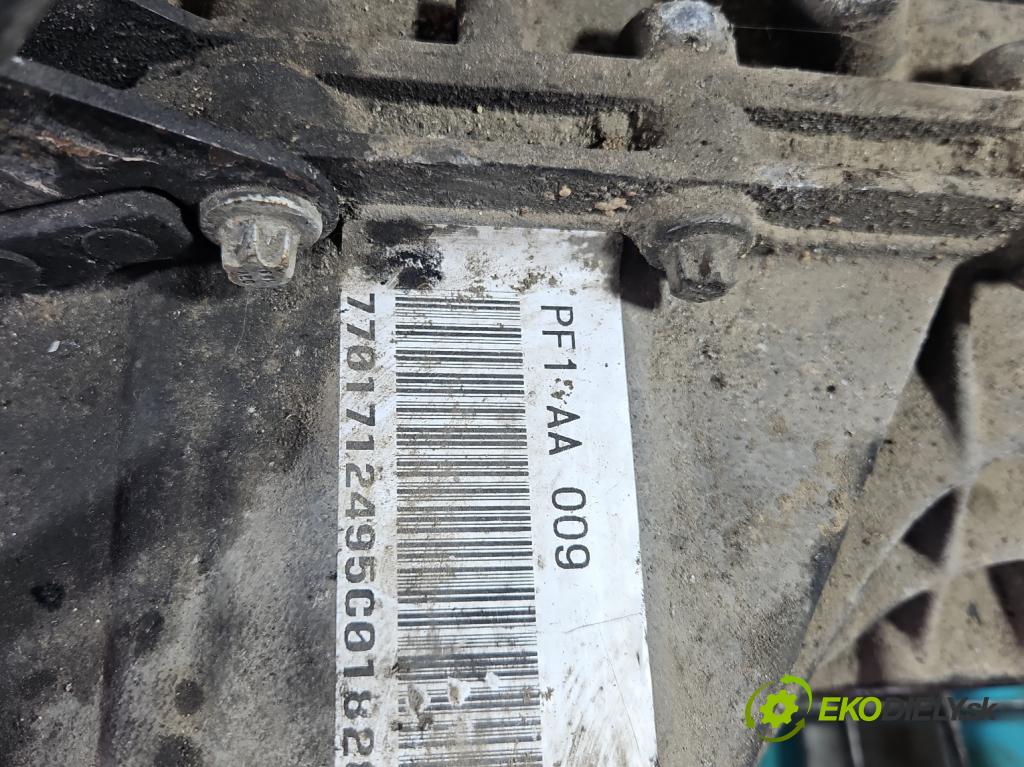 Renault Master II 1998-2010 2.2 dci 90 HP manual 66 kW 2188 cm3 5- prevodovka stupeň,rýchlosť manual PF1AA009