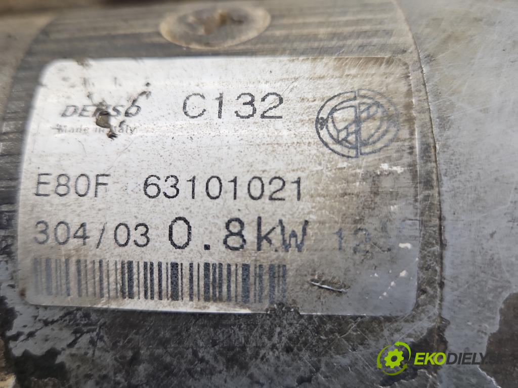 Fiat Panda II 2003-2012 1.1 54 HP manual 40 kW 1108 cm3 5- štartér 63101021 (Štartér)