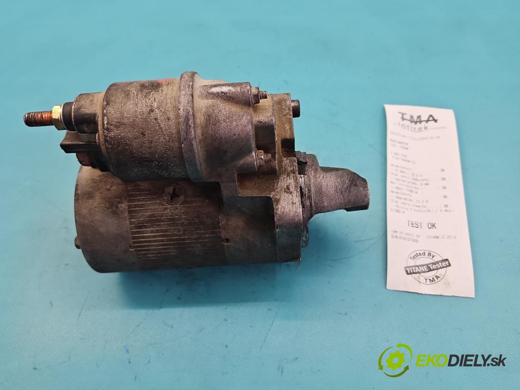 Fiat Panda II 2003-2012 1.1 54 HP manual 40 kW 1108 cm3 5- štartér 63101021 (Štartér)