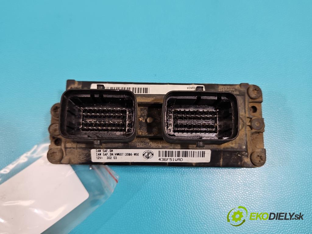 Fiat Panda II 2003-2012 1.1 54 HP manual 40 kW 1108 cm3 5- riadiaca jednotka motora 55192634