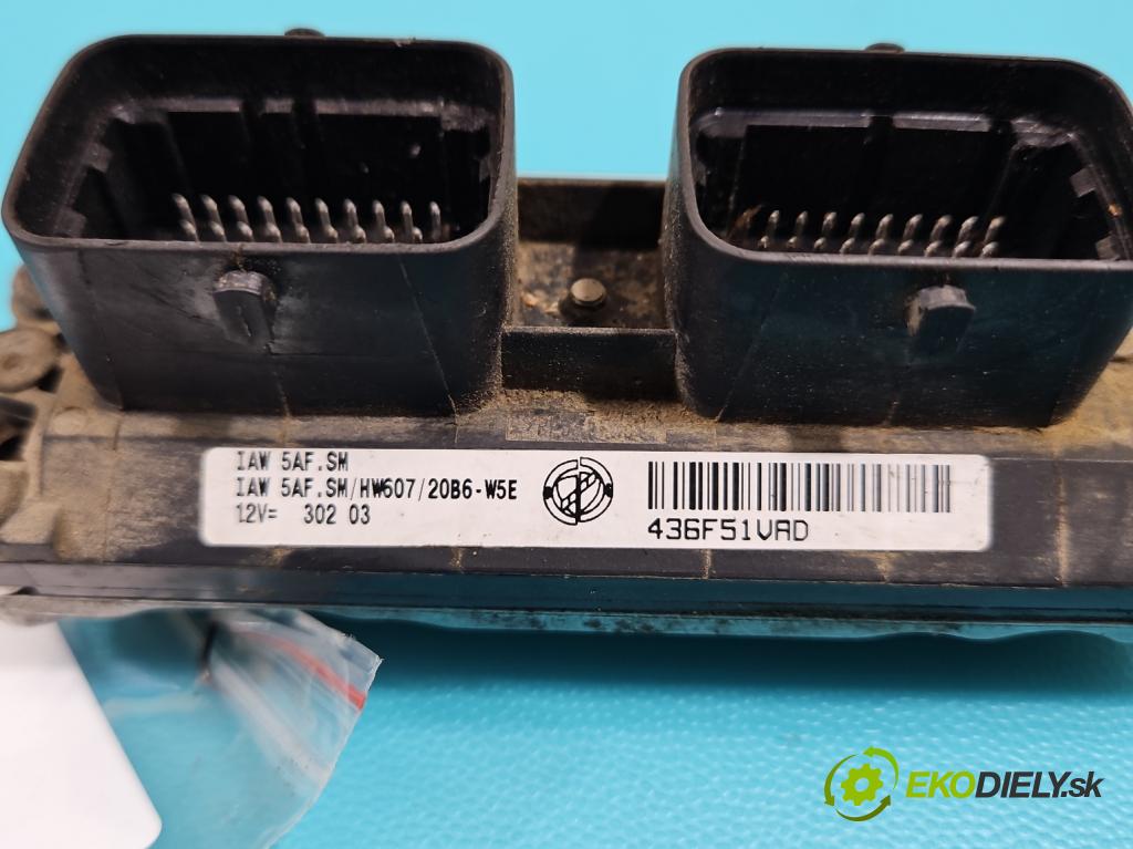 Fiat Panda II 2003-2012 1.1 54 HP manual 40 kW 1108 cm3 5- riadiaca jednotka motora 55192634