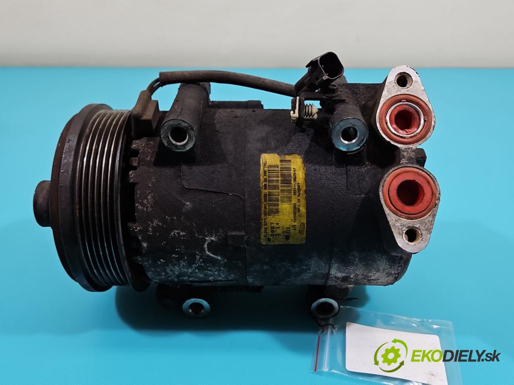 Ford Focus Mk2 2004-2011 1.6 tdci 109 HP manual 80 kW 1560 cm3 5- Kompresor: klimatizácie 3M5H-19D629-KF (Kompresor klimatizácie)