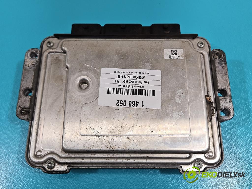 Ford Focus Mk2 2004-2011 1.6 tdci 90 HP manual 66 kW 1560 cm3 5- riadiaca jednotka motora 0281011701