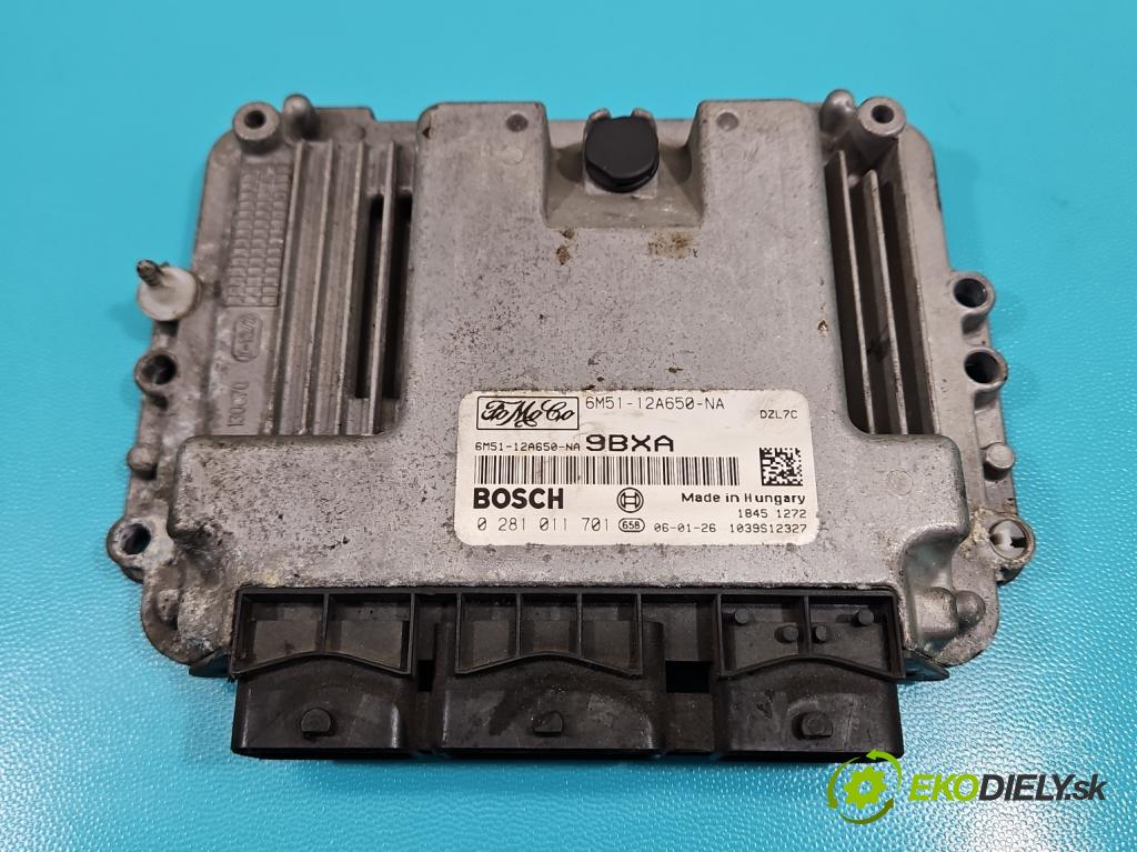 Ford Focus Mk2 2004-2011 1.6 tdci 90 HP manual 66 kW 1560 cm3 5- riadiaca jednotka motora 0281011701