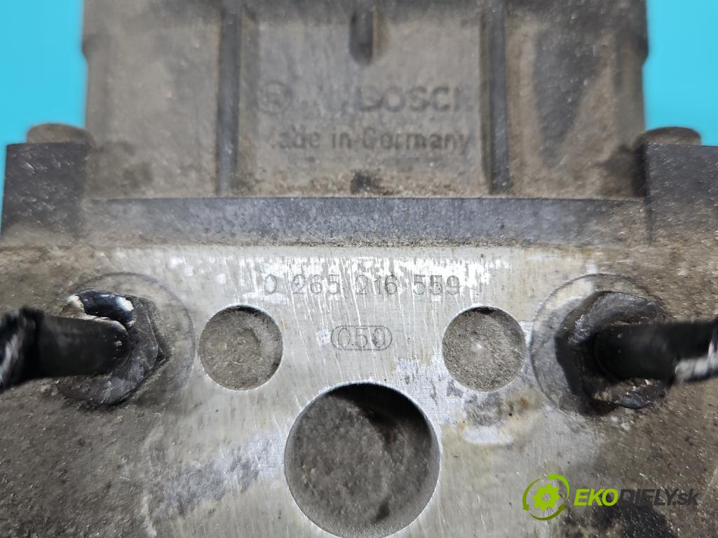 Vw Passat B5 1995-2005 1.8 20V 125 hp manual 92 kW 1781 cm3 4- čerpadlo abs 0265216559 (Pumpy brzdové)