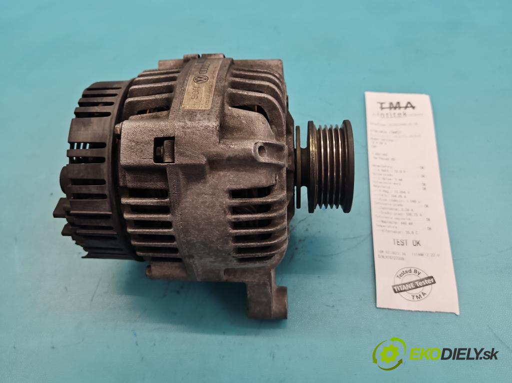 Vw Passat B5 1995-2005 1.8 20V 125 HP manual 92 kW 1781 cm3 4- Alternator 058903016E (Alternátor)