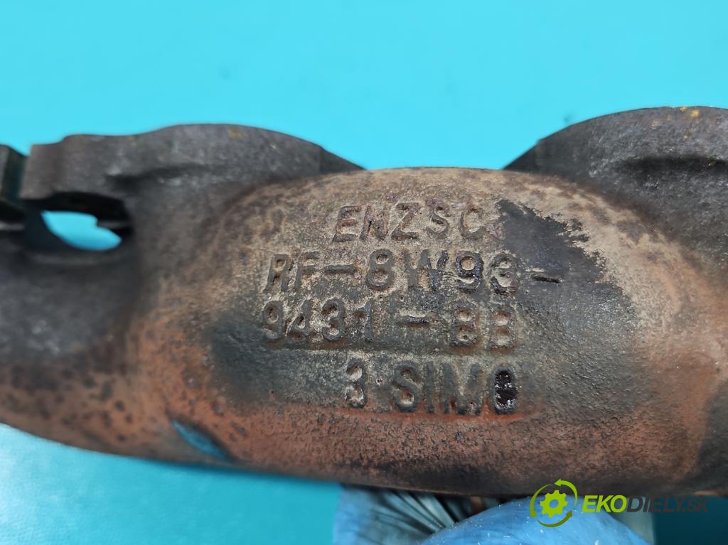 Jaguar XF I X250 2007-2015 5.0 V8 automatic 283 kW 5000 cm3 4- potrubí výfuk RF-8W93-9431-BB (Výfukové potrubí)