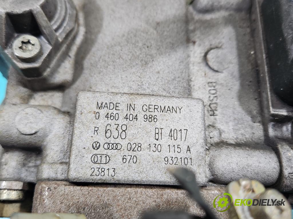 Audi A4 B5 1994-2001 1.9 tdi 110 hp manual 81 kW 1896 cm3 5- čerpadlo vstřikovací 0460404986 (Vstřikovací čerpadla)
