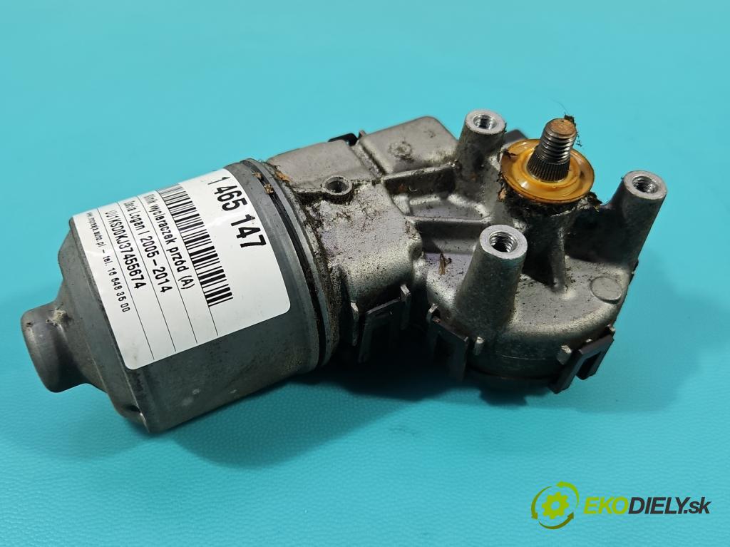 Dacia Logan I 2005-2014 1.5 dci 68 hp manual 50 kW 1461 cm3 5- motor stěračů přední 0390241544