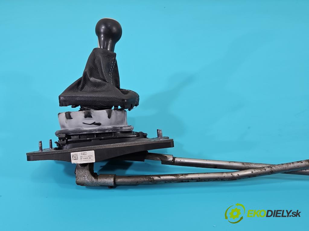 Audi A5 8T 2007-2016 2.0 TFSI 211KM manual 155 kW 1984 cm3 5- Páka: Změny: stupeň,rýchlosť 8K0711025K (Rýchlostná páka (kulisa))