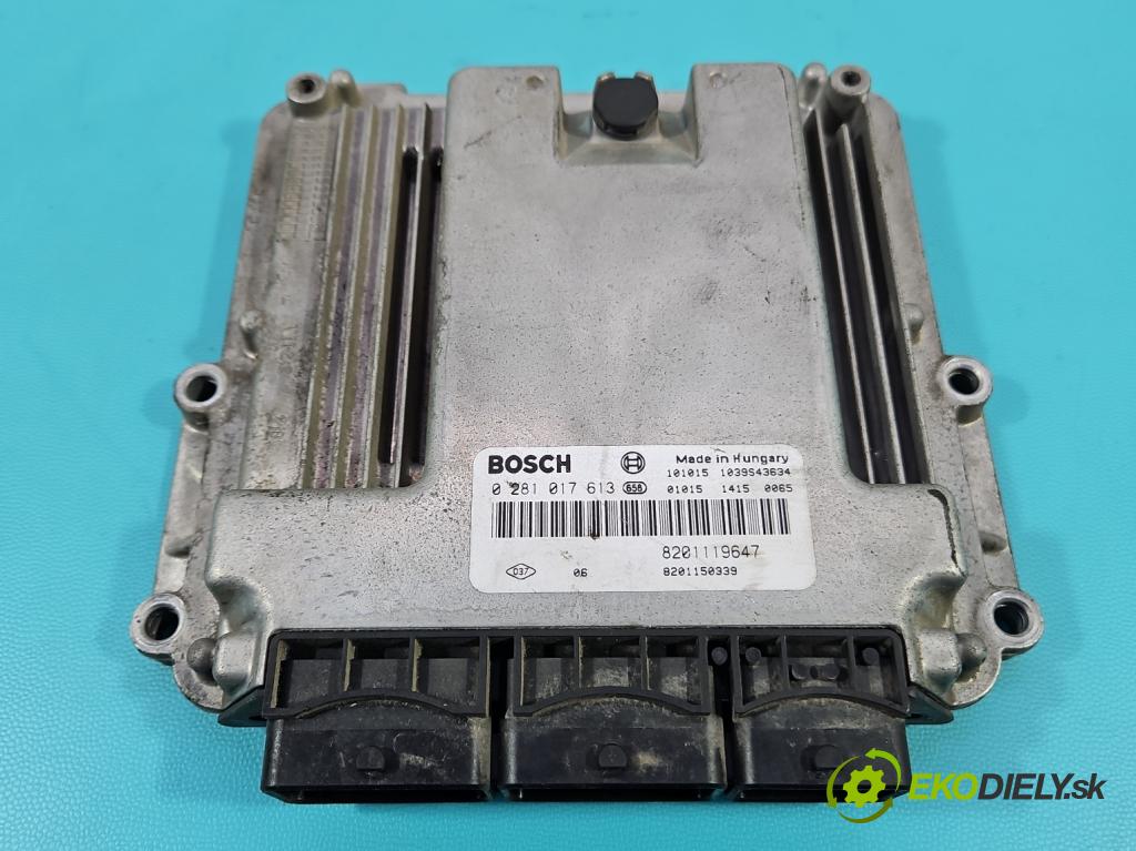 Renault Laguna III 2007-2015 2.0 dci 131 HP manual 96 kW 1995 cm3 5- riadiaca jednotka motora 0281017613