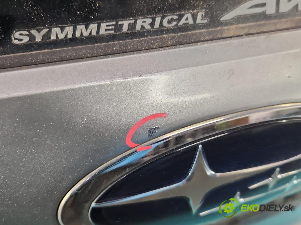 Subaru Forester III SH 2008-2013 2.0 boxer 147 HP manual 108 kW 1998 cm3 5- zadna kufor  (Kapota zadná (kufor))