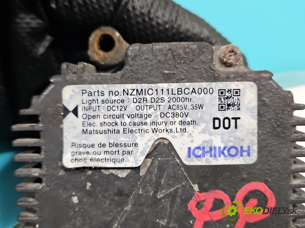 Subaru Forester III SH 2008-2013 2.0 boxer 147 HP manual 108 kW 1998 cm3 5- střídač: xenon NZMIC111LBCA000 (Riadiaca jednotka xenónu)
