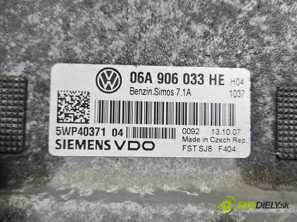 Seat Leon II 2005-2012 1.6 SR 102 HP manual 75 kW 1595 cm3 5- riadiaca jednotka motora 06A906033HE