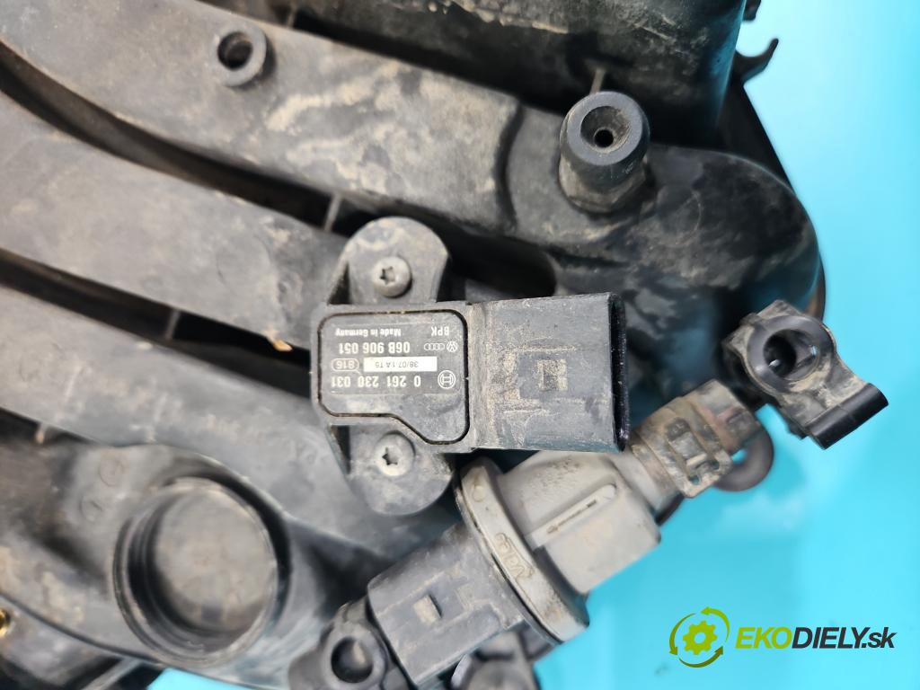 Seat Leon II 2005-2012 1.6 SR 102 hp manual 75 kW 1595 cm3 5- potrubí sací 06A133185LS (Sací potrubí)
