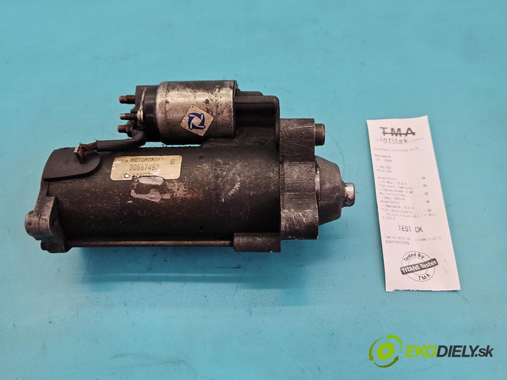 Volvo V50 2.0 hdi 136 HP manual 100 kW 1997 cm3 5- štartér 30667494 (Štartér)