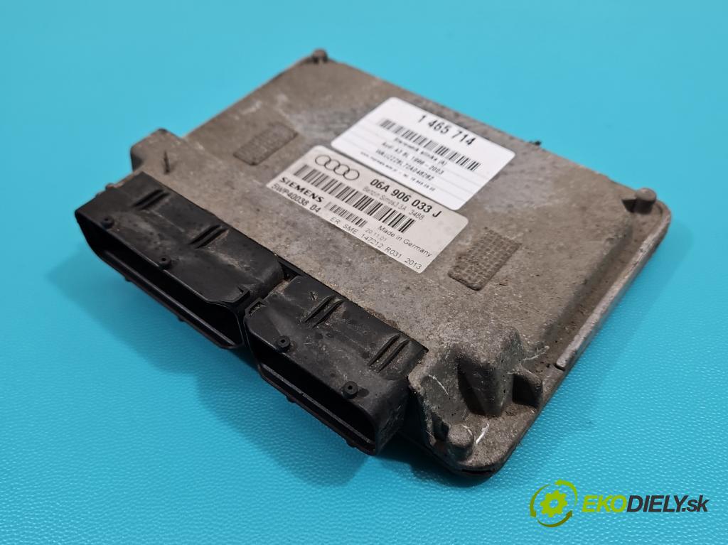 Audi A3 8L 1996-2003 1.6 SR 102 HP manual 75 kW 1595 cm3 3- riadiaca jednotka motora 06A906033J