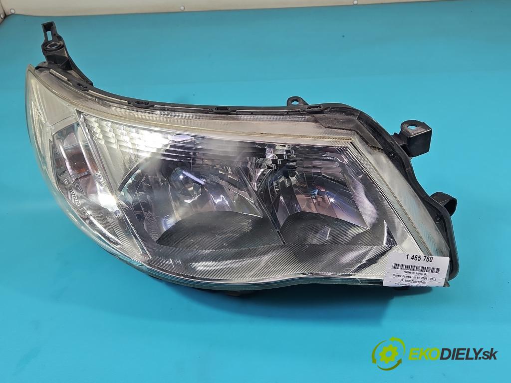 Subaru Forester III SH 2008-2013 2.0 boxer 147 HP manual 108 kW 1998 cm3 5- Reflektor: pravý  (Svetlo predné pravé)