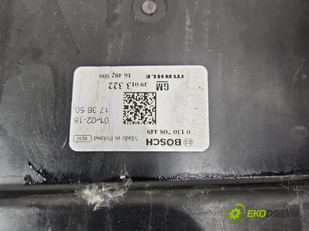 Opel Astra V  2015- 1.6 cdti 110 HP manual 81 kW 1598 cm3 5- Ventilátor chladiča 16482390