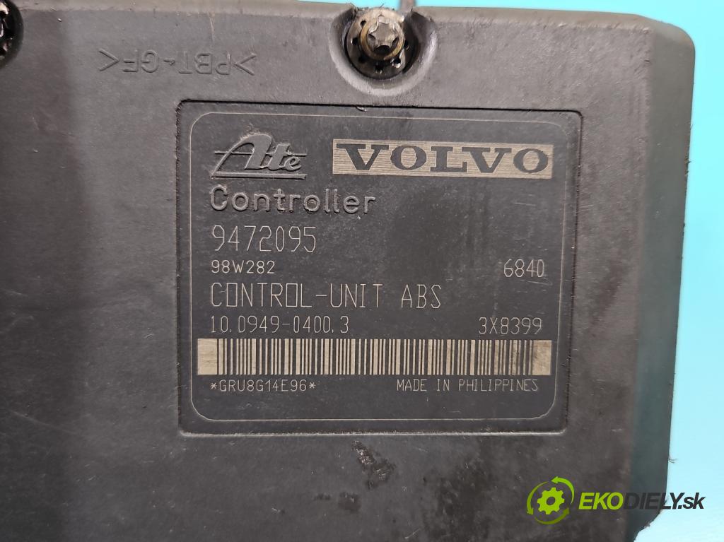 Volvo S80 I 1998-2006 2.0 T 163 hp manual 120 kW 1984 cm3 4- čerpadlo abs 9472094 (Pumpy brzdové)