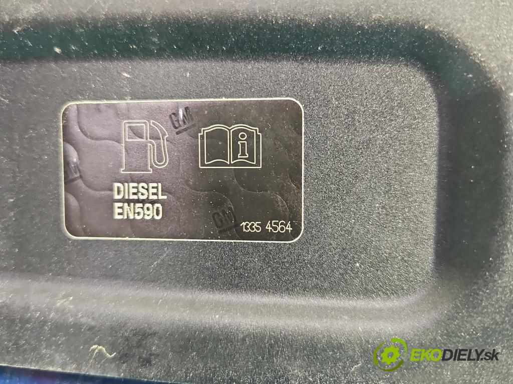 Opel Astra V  2015- 1.6 cdti 110 HP manual 81 kW 1598 cm3 5- Klapka nádrže palivo 13354564 (Kľučka dverí ostatné)