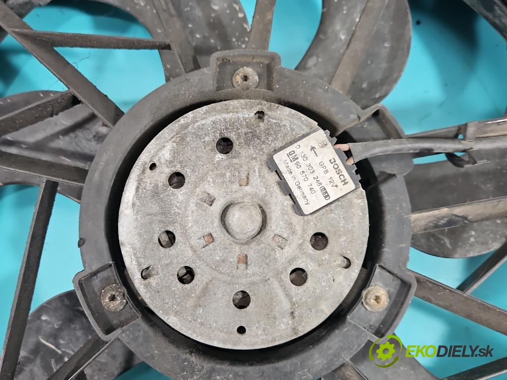 Opel Astra II 1998-2009 2.0 dti 101 HP manual 74 kW 1995 cm3 5- Ventilátor chladiča 90570740
