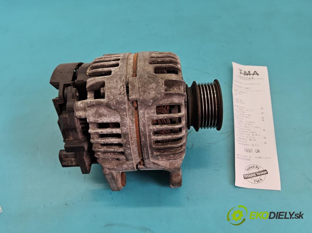 Audi A3 8L 1996-2003 1.8 20V 125 HP automatic 92 kW 1781 cm3 3- Alternator 028903028D (Alternátor)