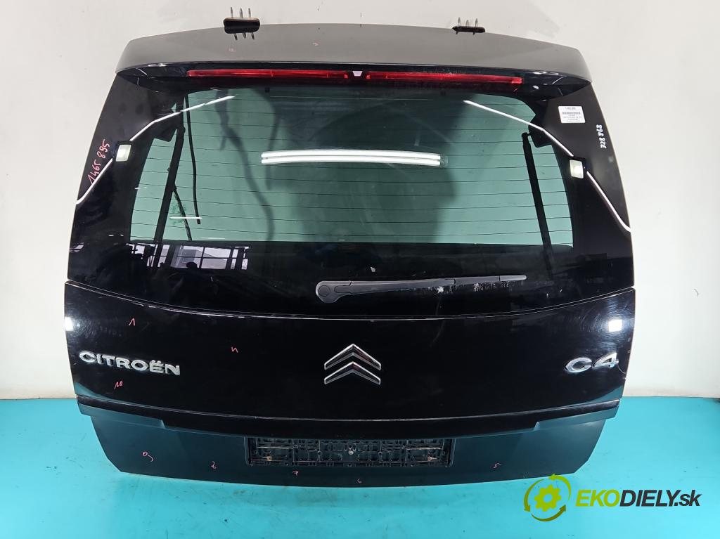 Citroen C4 Grand picasso I 2006-2013 1,8.0 18V 125 hp manual 92 kW 1749 cm3 5- zadní kufrové dveře  (Zadní kapota (kufr))
