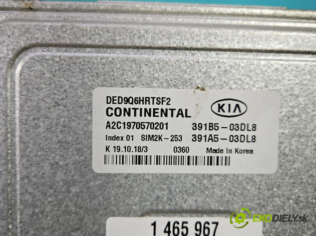 Kia Niro I 2016-2022 1.6 GDI 105 HP automatic 77,2 kW 1580 cm3 5- riadiaca jednotka motora 391B1-03DL8
