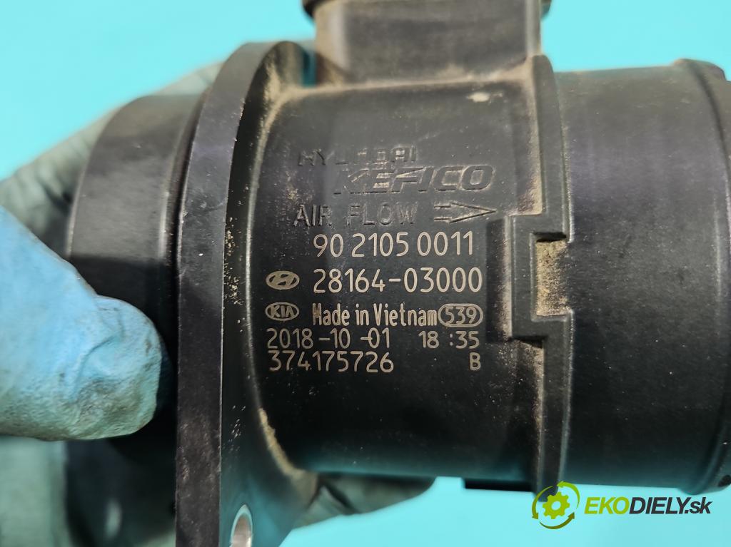 Kia Niro I 2016-2022 1.6 GDI 105 HP automatic 77,2 kW 1580 cm3 5- průtokoměr: 9021050011 (Váha vzduchu)