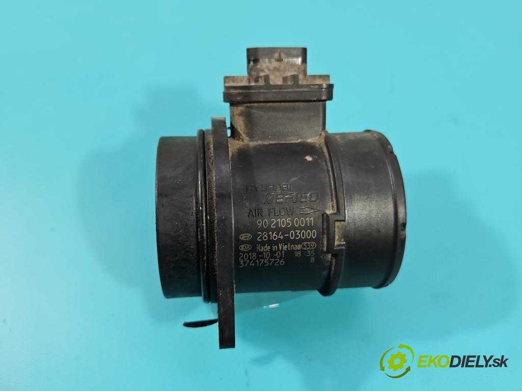 Kia Niro I 2016-2022 1.6 GDI 105 HP automatic 77,2 kW 1580 cm3 5- průtokoměr: 9021050011 (Váha vzduchu)