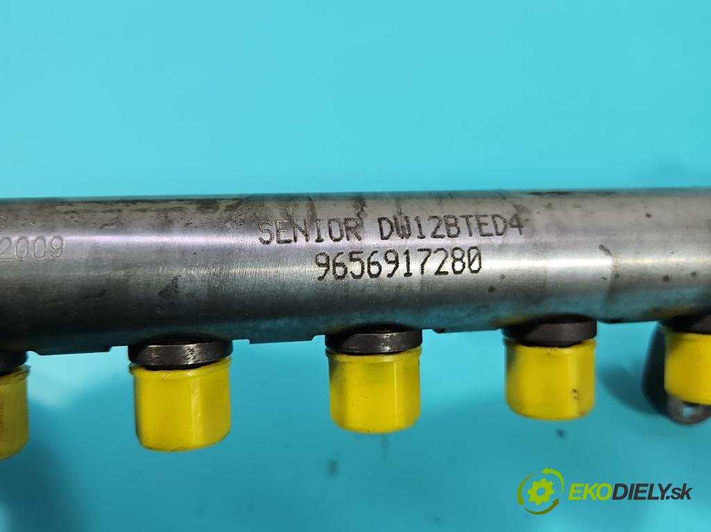Peugeot 4007 2007-2012 2.2 hdi 156 HP automatic 115 kW 2179 cm3 5- lišta vstrekovacia 9656917280 (Vstrekovacia lišta)