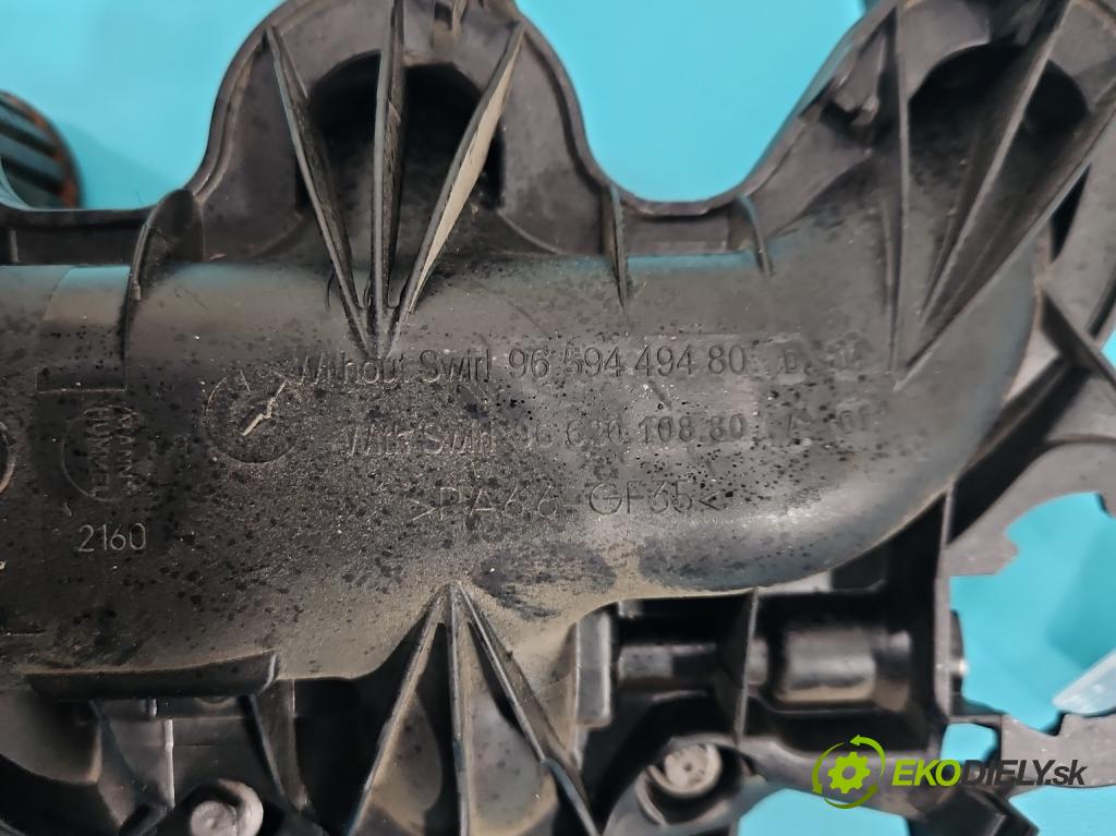 Peugeot 4007 2007-2012 2.2 hdi 156 hp automatic 115 kW 2179 cm3 5- potrubí sací 9659449480 (Sací potrubí)