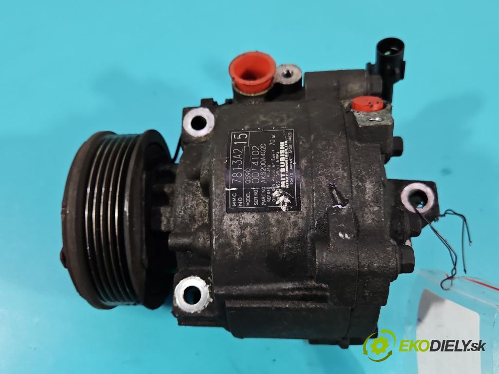 Peugeot 4007 2007-2012 2.2 hdi 156 HP automatic 115 kW 2179 cm3 5- Kompresor: klimatizácie 7813A215 (Kompresor klimatizácie)
