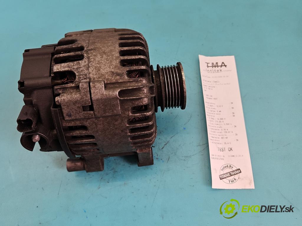 Peugeot 4007 2007-2012 2.2 hdi 156 HP automatic 115 kW 2179 cm3 5- Alternator 9665735680 (Alternátor)