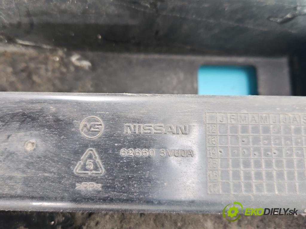 Nissan Note II 2012-2016 1.2 16V 80 HP manual 59 kW 1198 cm3 5- kryt motora dolní: 62660-3VU0A