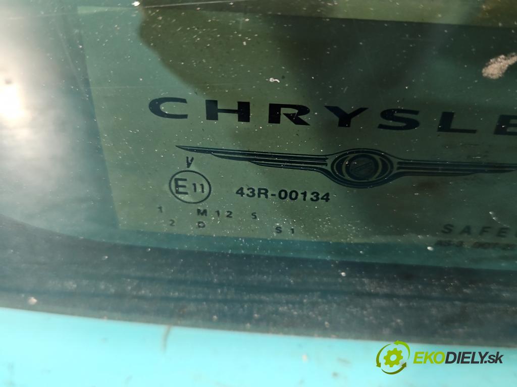 Chrysler Voyager IV 2000-2007 3.3 V6 174 HP automatic 128 kW 3301 cm3 5- sklo zadná  (Sklo zadné)
