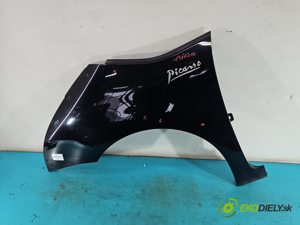 Citroen C4 Grand picasso I 2006-2013 1,8.0 18V 125 hp manual 92 kW 1749 cm3 5- blatnik přední levý  (Levý přední blatník)