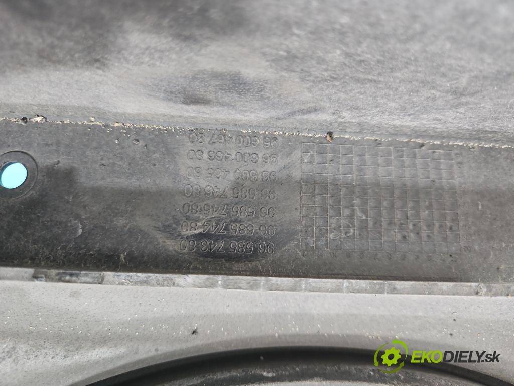 Citroen C4 Grand picasso I 2006-2013 1,8.0 18V 125 HP manual 92 kW 1749 cm3 5- Ventilátor chladiča 9658574380