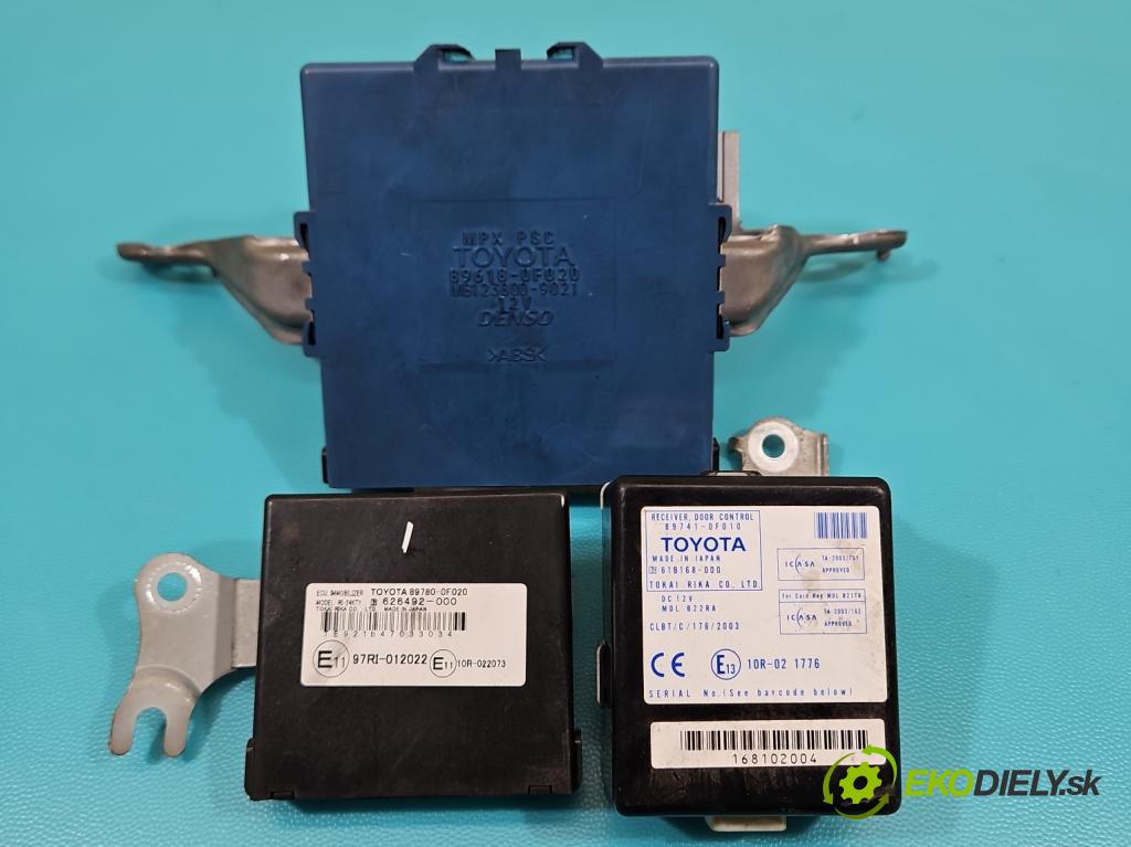 Toyota Corolla Verso II 2004-2009 1.6 vvti 110 HP manual 81 kW 1598 cm3 5- riadiaca jednotka motora 89661-0F070