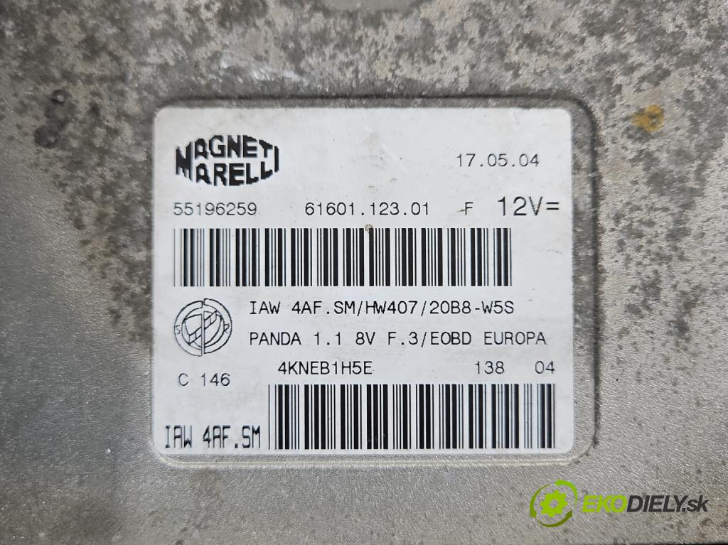 Fiat Panda II 2003-2012 1.1 54 HP manual 40 kW 1108 cm3 5- riadiaca jednotka motora 55196259