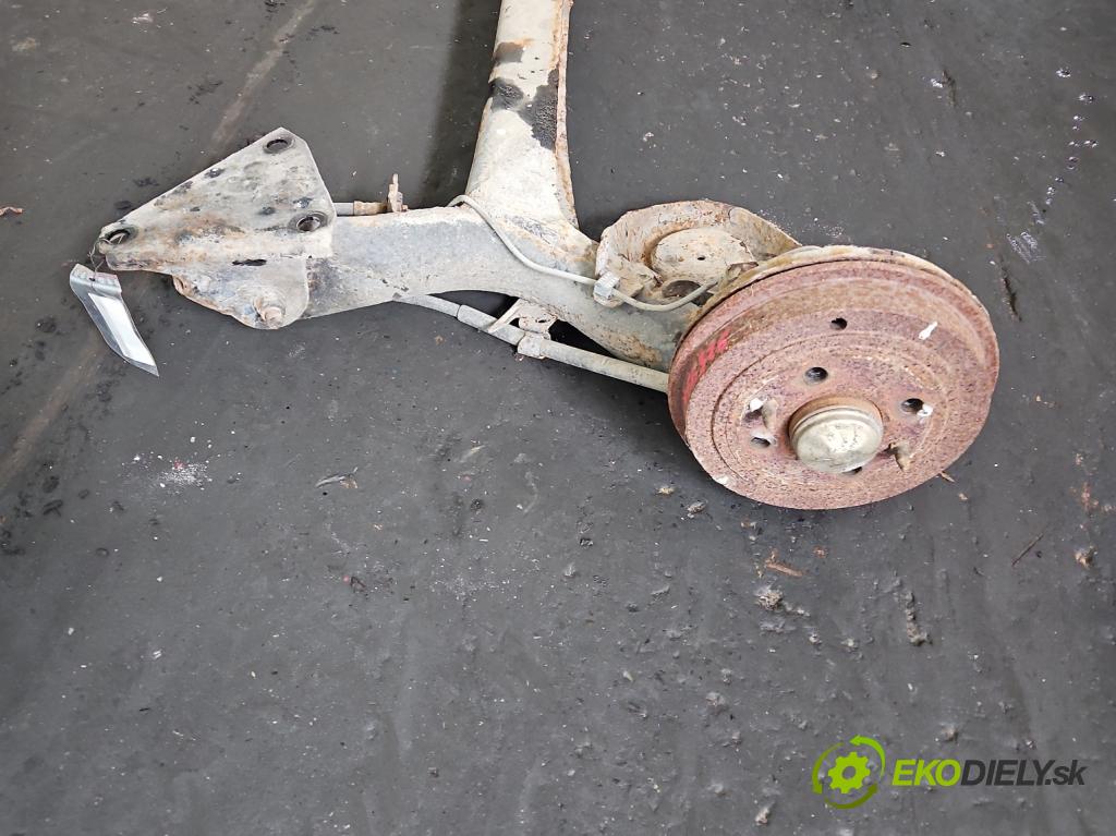 Fiat Panda II 2003-2012 1.1 54 hp manual 40 kW 1108 cm3 5- zadní výztuha  (Výztuhy zadní)